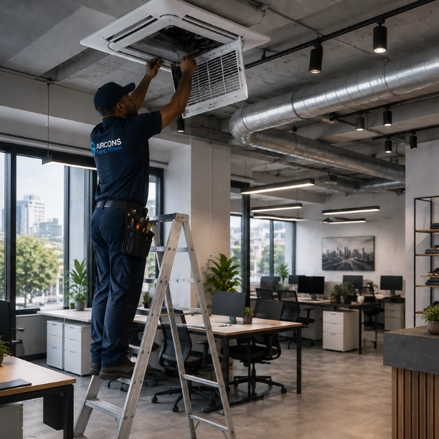 Aircon installation for offices and shops